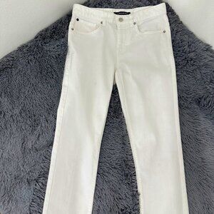 Calvin Klein Jeans Boys White Denim Jeans